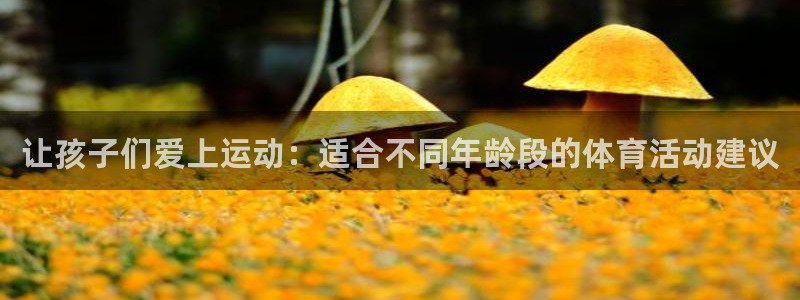 米兰体育官网下载招商电话是多少:让孩子们爱上运动:适合不同年