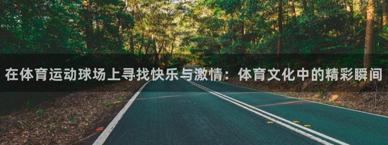 米兰体育官网下载招商电话地址:在体育运动球场上寻找快乐与激情